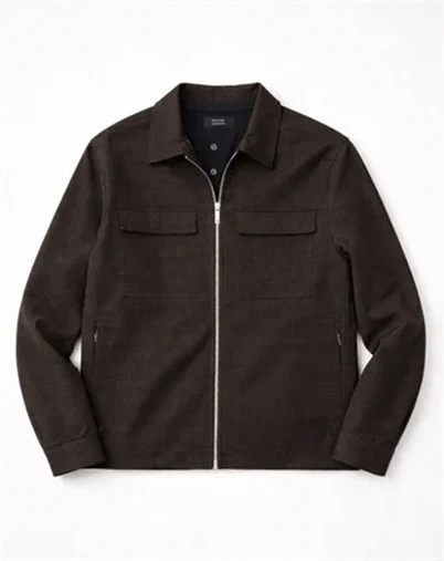 Clean Cut Copenhagen - Sigurd Structure Jakke - Brown